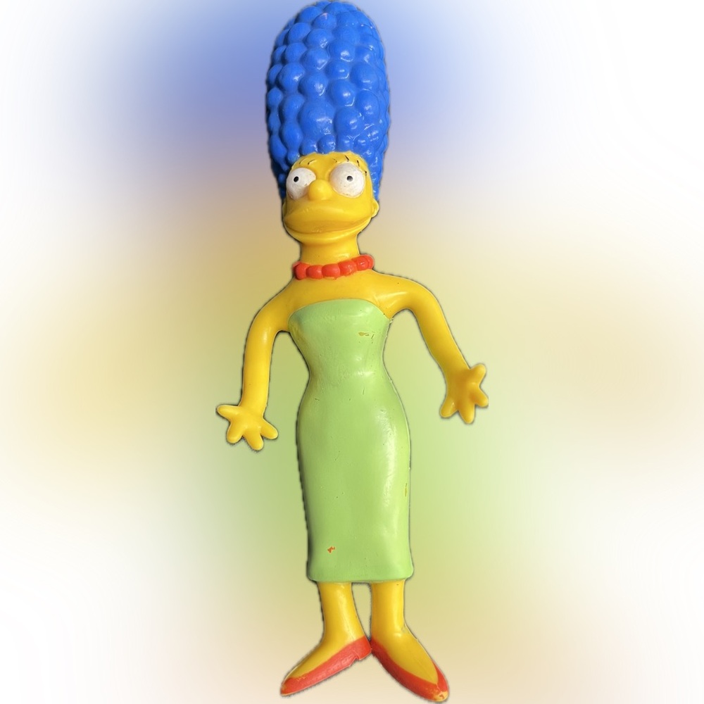 1990 Marge Simpson PVC Figure by Jesco – Vintage 20th Century Fox Collectible